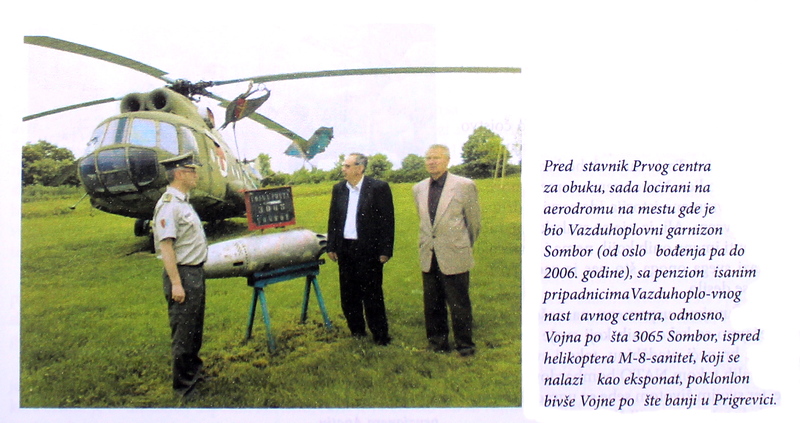 deo teksta od ustupanju helikoptera banji Junaković kod Apatina